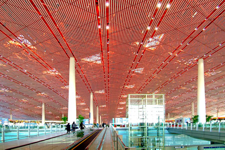  работы Нормана Фостера, терминал  в Международном аэропорту Шоуду    