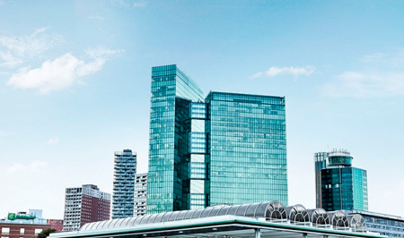  комплекс Vienna Twin Tower Массимилиано Фуксаса    