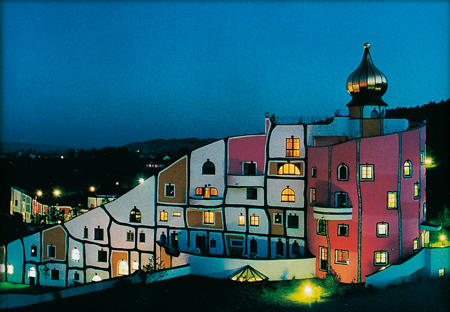  Фридрих Штовассер, нелинейная архитектура   