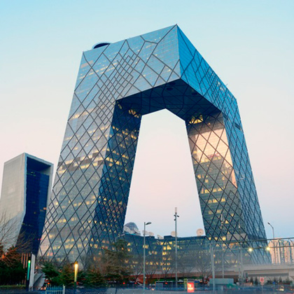  штаб-квартира Центрального телевидения,  Рем Колхас   