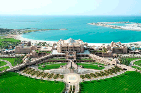  Emirates Palace, Абу-Даби стоимостью 3 млрд $ 