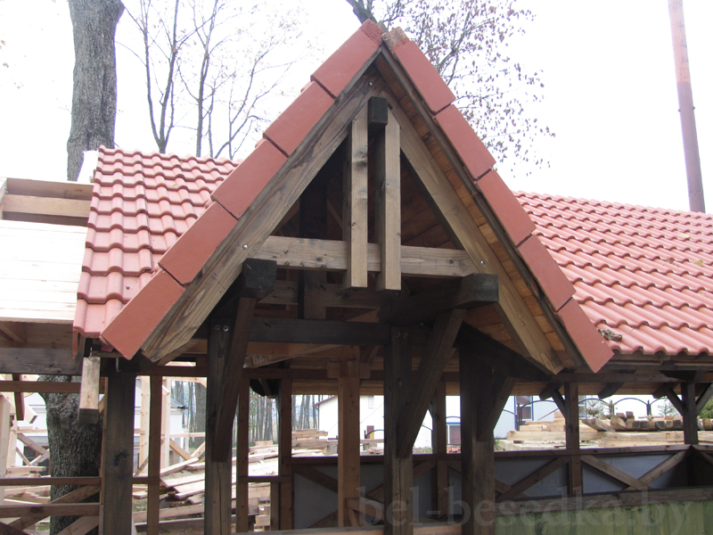   беседка в парке Антония в дворцово-парковом комплексе в Несвиже,  вход  