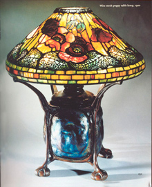  Витражная лампа Тиффани