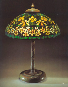  Антикварная  лампа начала 