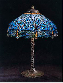  Витражная лампа Тиффани
