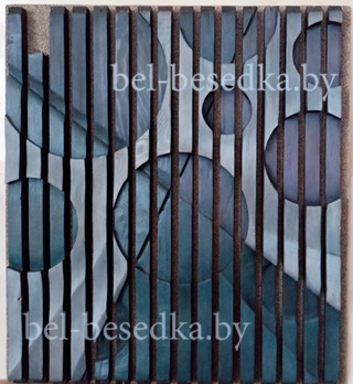  параметрическая композиция из дерева  для интерьеров  лофт 