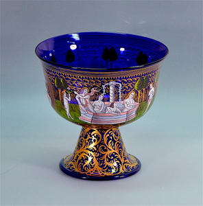 свадебная чаша Barovier