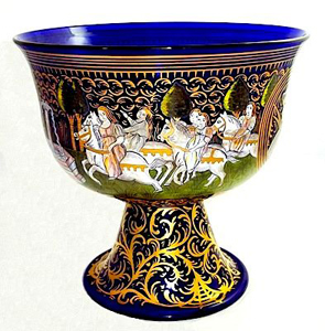 свадебная чаша Barovier