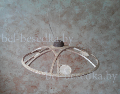   авторский стетильник  630x280 мм с витражом 