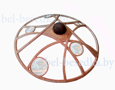   авторский стетильник подвесной округлой формы  