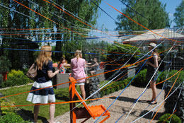 Фестиваль Садовый переполох, конкурс  ландшафтных работ 